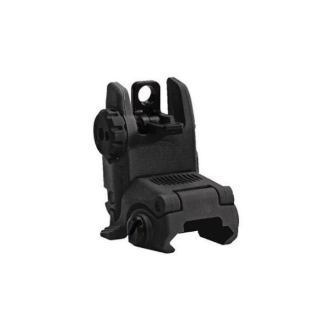 MBUS Back-up-Visier hinten Schwarz - Magpul