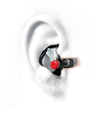 Bouchons d'oreilles siliconés EP7 Noir - Surefire