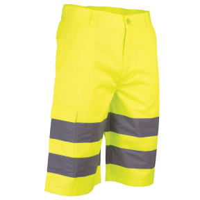 Bermudy robocze HV Éclairage Fluorescencyjny żółty - LMA