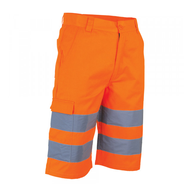 Warnschutz-Arbeitsbermudas Phare Neonorange - LMA