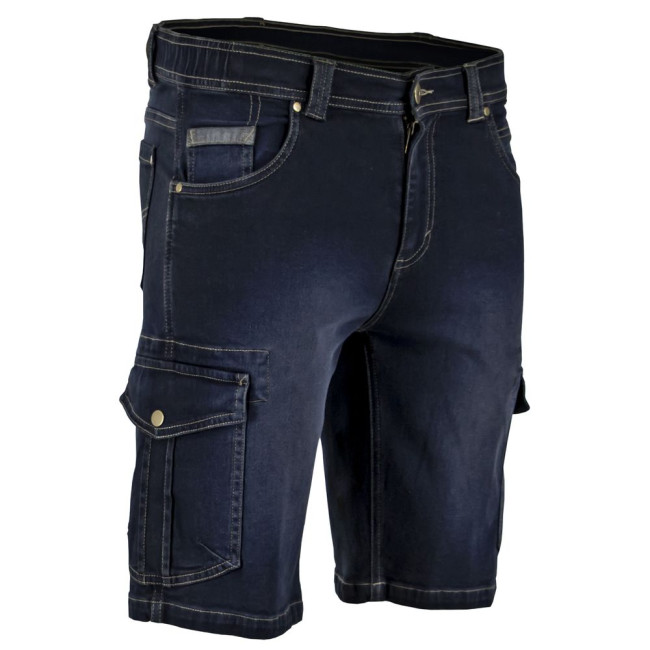 Bermudy robocze Rade Niebieski denim - LMA