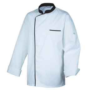 Veste mixte Energy manches longues Blanc et moka - Robur