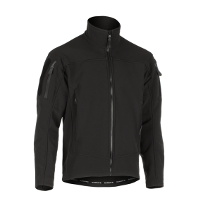 Audax Softshell-Jacke schwarz - Clawgear