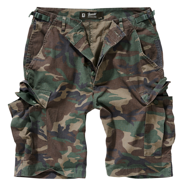 Short BDU Ripstop Woodland - Brandit
