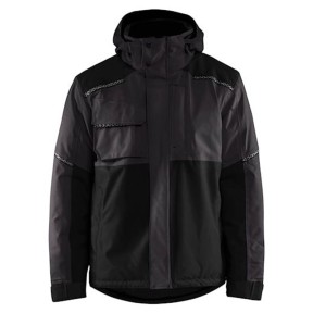 Veste hiver stretch 2D Gris Foncé/Noir - Blaklader