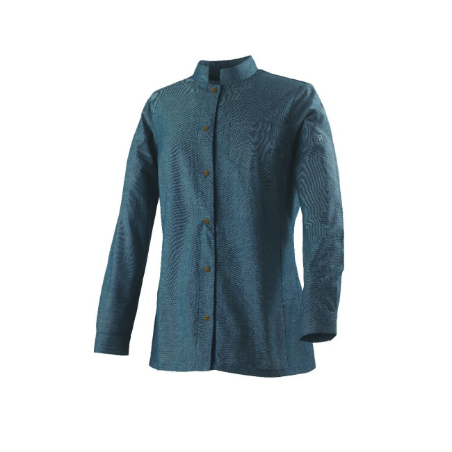 Veste femme manches longues Briva Bleu chambray - Robur