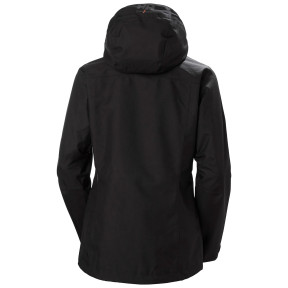 w luna shell jacket black womens - helly hansen workwear