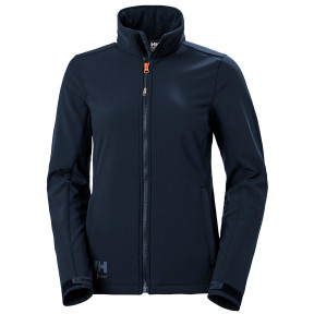 w luna softs jacket navy womens - helly hansen workwear