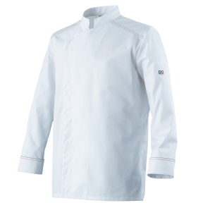 Veste de cuisine à manches longues Aspin blanc - Robur