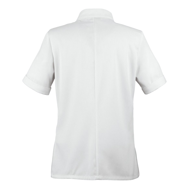 Dames vest korte mouwen Escale Wit en blauw - Robur
