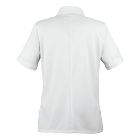 Veste femme manches courtes Escale Blanc et bleu - Robur