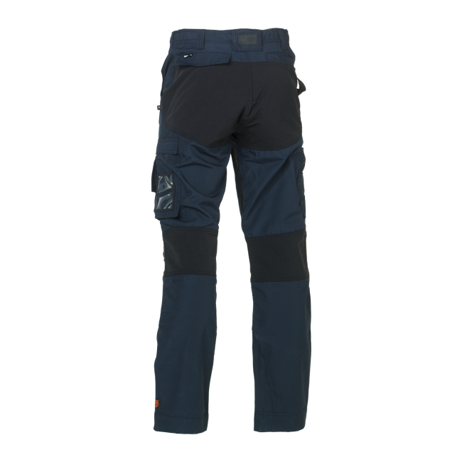 Arbeitshose mit vielen Taschen Hector Blau/Schwarz - Herock