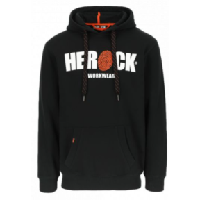 Werktrui met capuchon HERO zwart - Herock