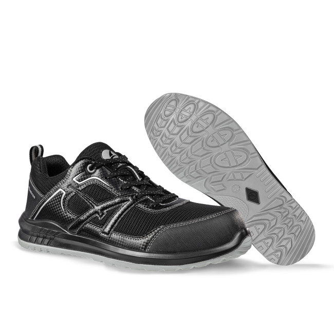 Veiligheidsschoenen Rider Black Low S1P ESD Zwart - Albatros