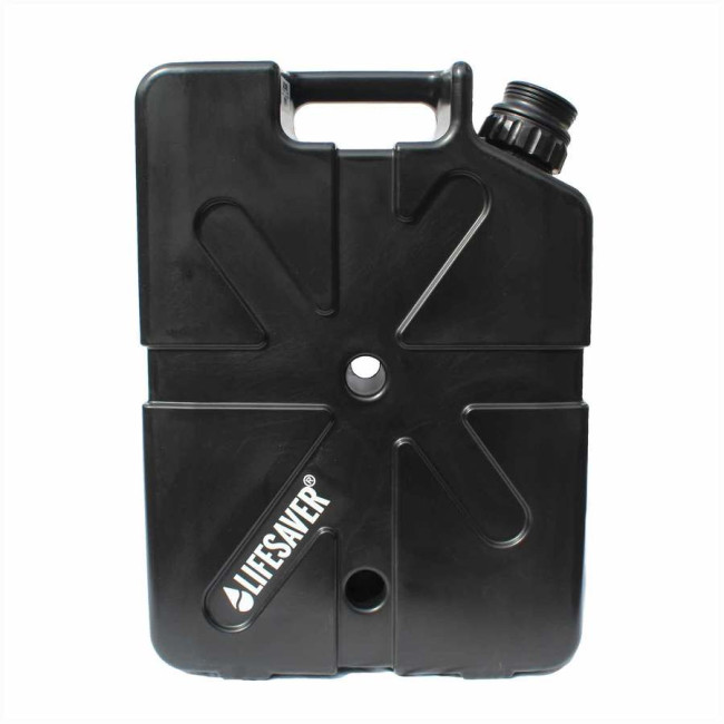 Jerrycan waterzuiveraar 18 L Zwart - LifeSaver