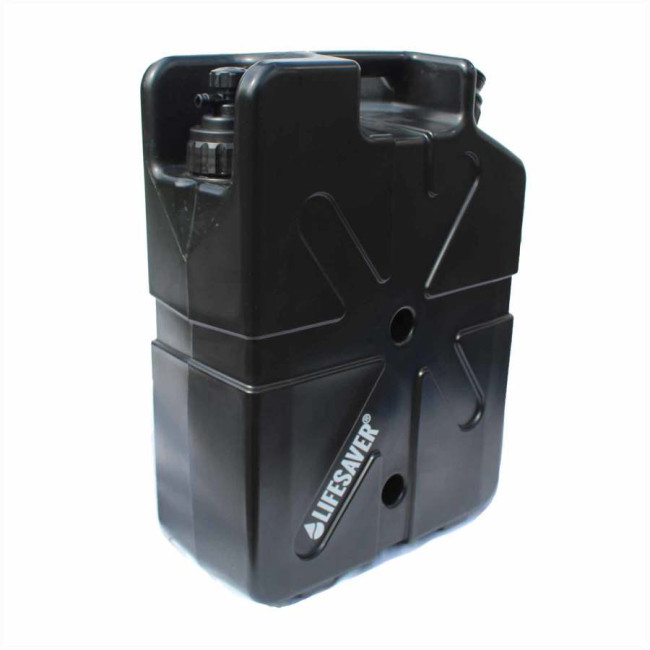 Jerrycan purificateur d'eau 18 L Noir - LifeSaver
