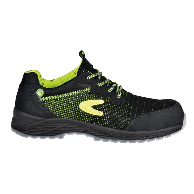Chaussures de sécurité Karma Yellow S3 ESD Noir/Jaune - Cofra