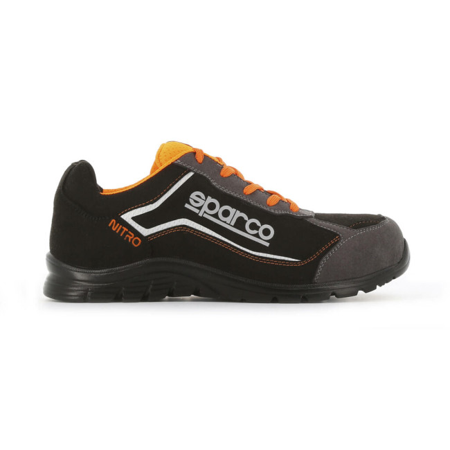 Chaussures de sécurité Nitro S3 SRC Noir et jaune - Sparco
