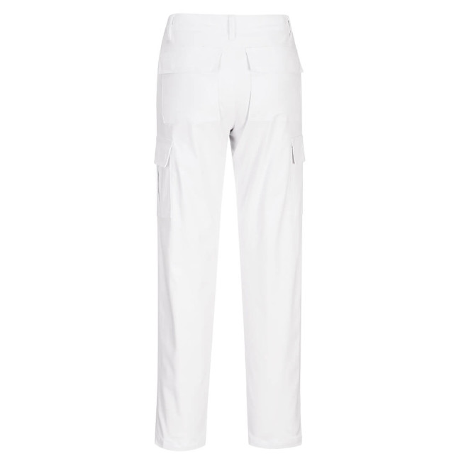 Pantalon cargo extensible pour femmes blanc - Portwest