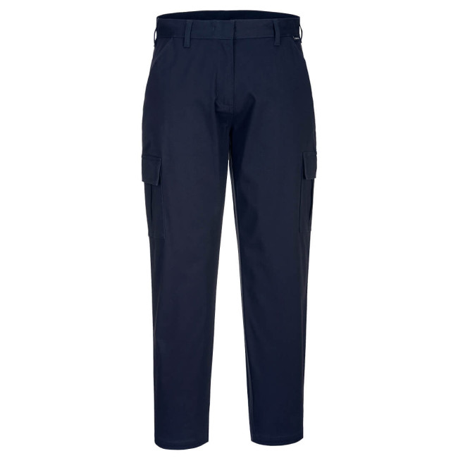 Pantalon cargo extensible pour femmes bleu foncé - Portwest