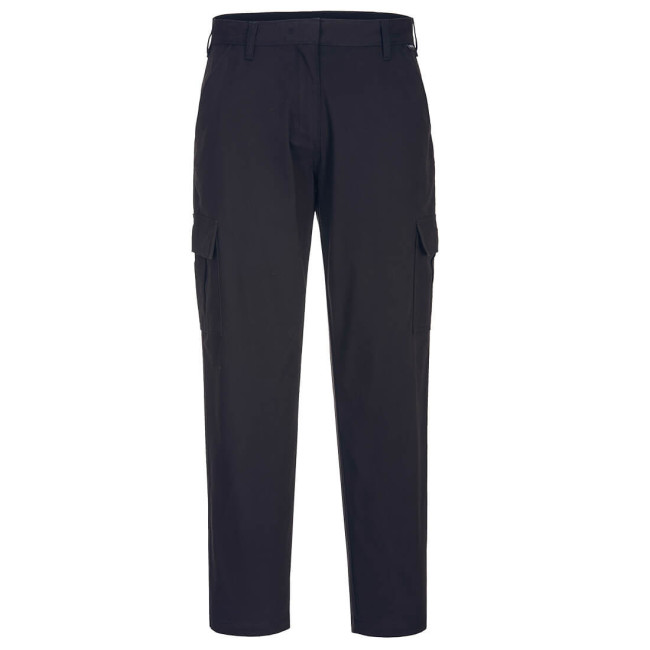 Stretch-Cargohose für Damen Schwarz - Portwest