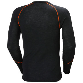fakse crewneck black mens - helly hansen workwear