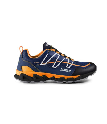 Chaussures de travail Torque O1 Bleu et orange - Sparco