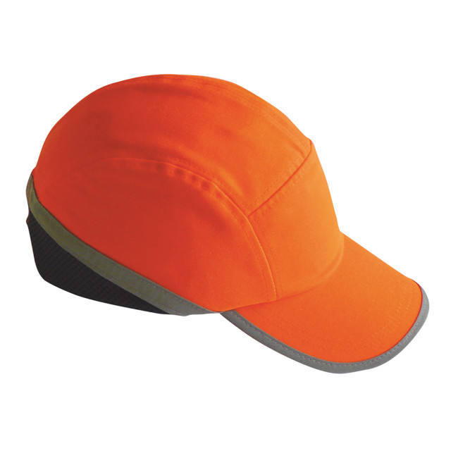 Casquette anti-heurt visière longue orange - Portwest