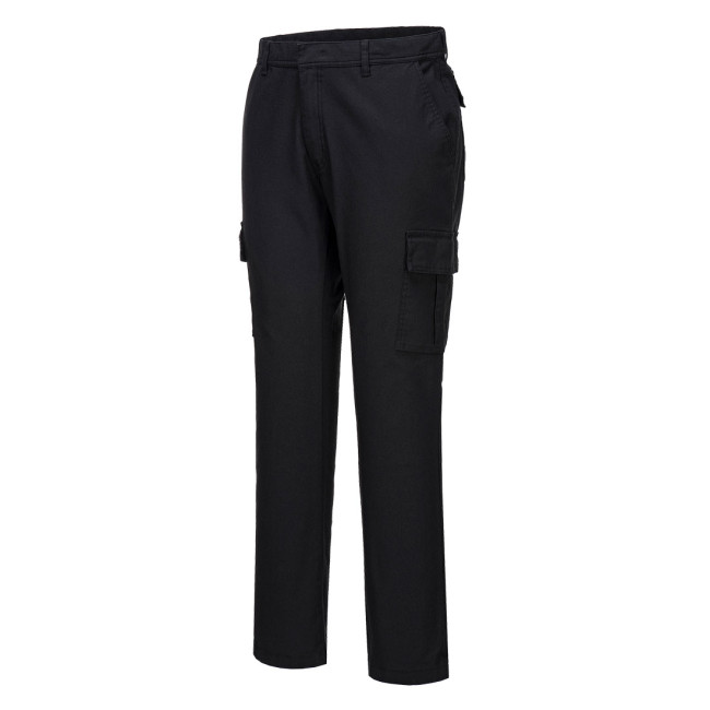 Arbeitshose Combat Slim Stretch Short schwarz - Portwest