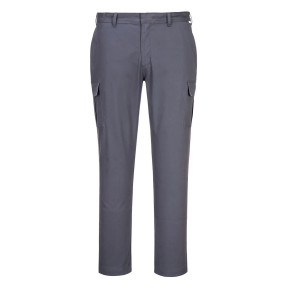 Combat Slim Stretch werkbroek grijs - Portwest