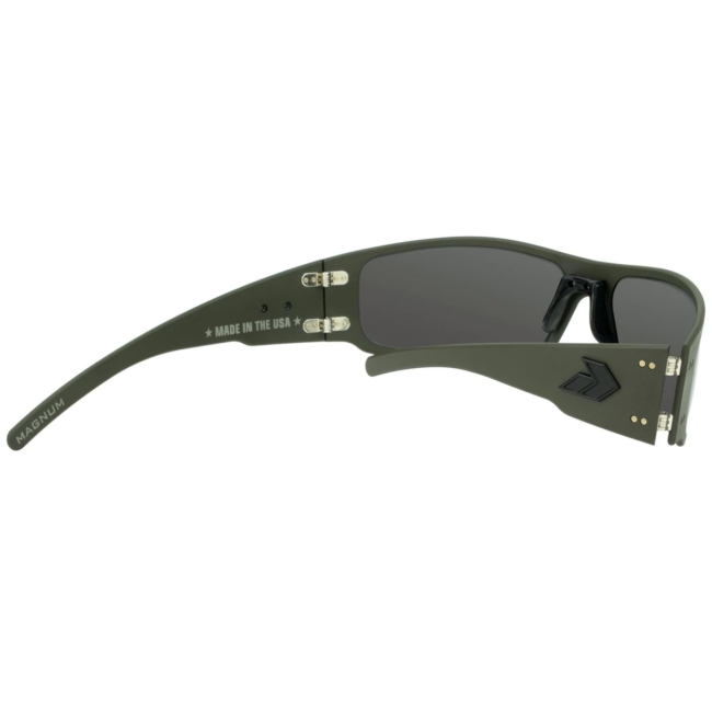 Lunettes Magnum Cerakote vert OD à verres fumés polarisés - Gatorz