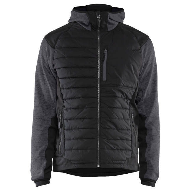 Hybridjacke Dunkelgrau/Schwarz - Blaklader