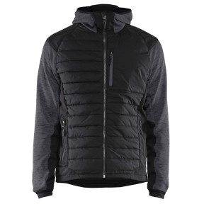 Hybride vest Donkergrijs/Zwart - Blaklader
