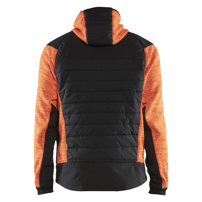Hybride vest Fluororanje/Zwart - Blaklader