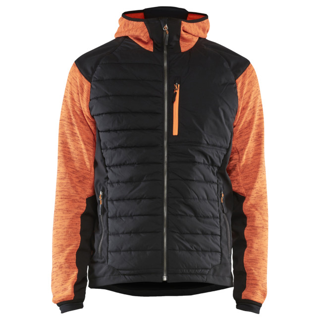 Veste hybride Orange fluo/Noir - Blaklader