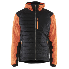 Hybridjacke Neonorange/Schwarz - Blaklader