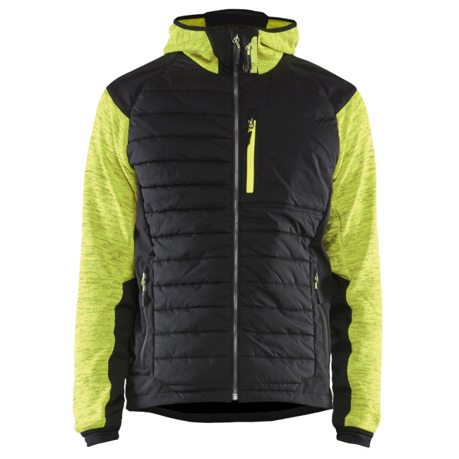 Hybridjacke Neongelb/Schwarz - Blaklader