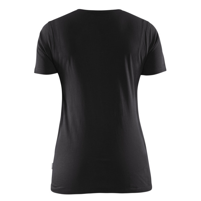 3D-Druck T-Shirt Damen Schwarz - Blaklader