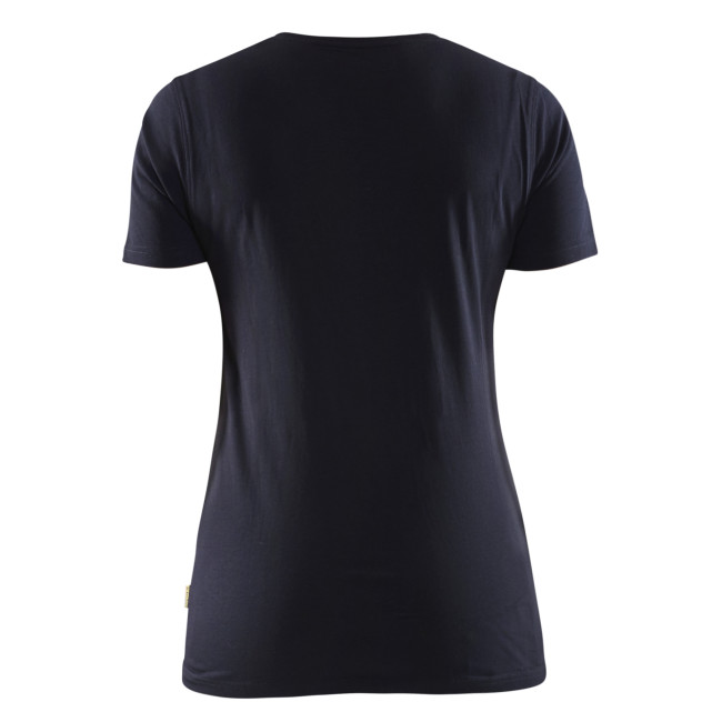 3D-Druck T-Shirt Damen Dunkelblau - Blaklader