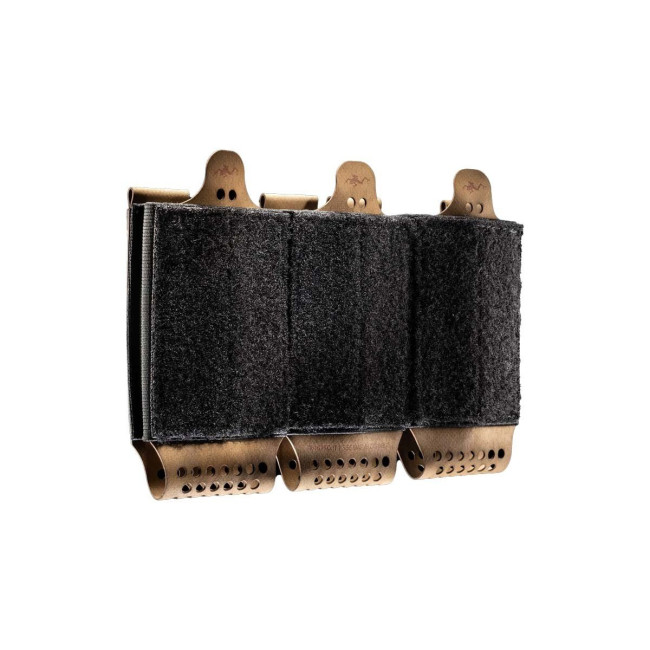 Insert velcro 3 chargeurs 5.56 Mag noir FrogPro