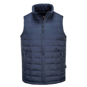 Gesteppte ärmellose Weste Aspen Baffle marineblau - Portwest
