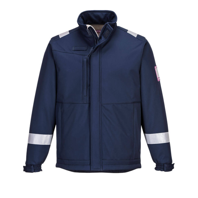 Softshell jas multi-normen Modaflame marineblauw - Portwest