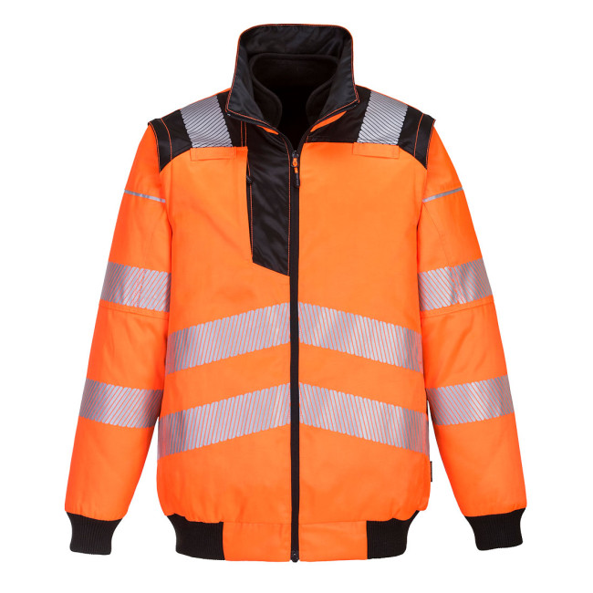 PW3 Warnschutzjacke 3-in-1 orange - Portwest