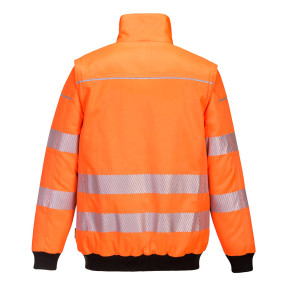 PW3 hoge zichtbaarheid 3-in-1 jas oranje - Portwest