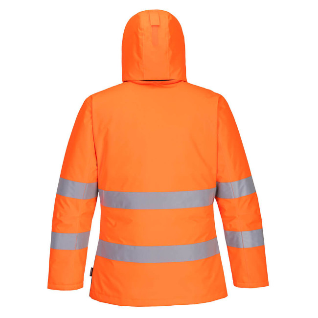 Hogezienbaarheid winterparka PW2 oranje - Portwest