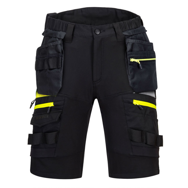 Werk bermuda Holster DX4 zwart - Portwest