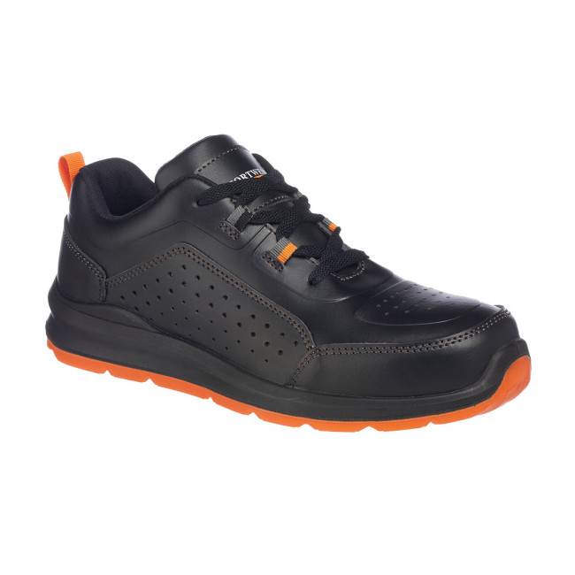Compositelite S1P Sicherheitsschuhe schwarz/orange - Portwest
