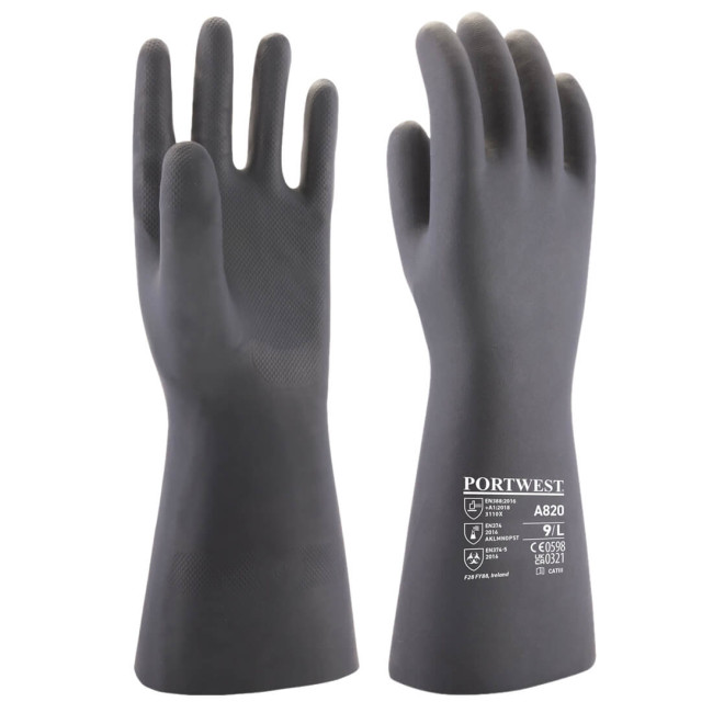 Gant Chimie Néoprène Black - Portwest