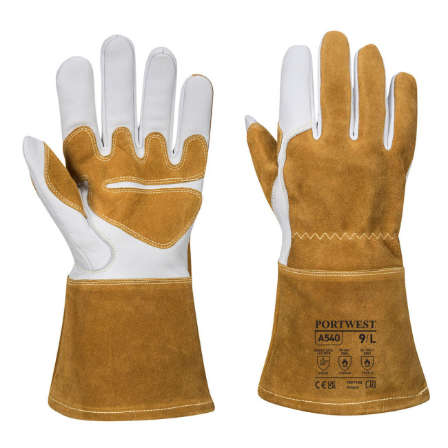 Ultra Brown Schweißerhandschuh - Portwest
