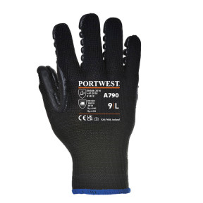 Gants anti vibration noir - Portwest
